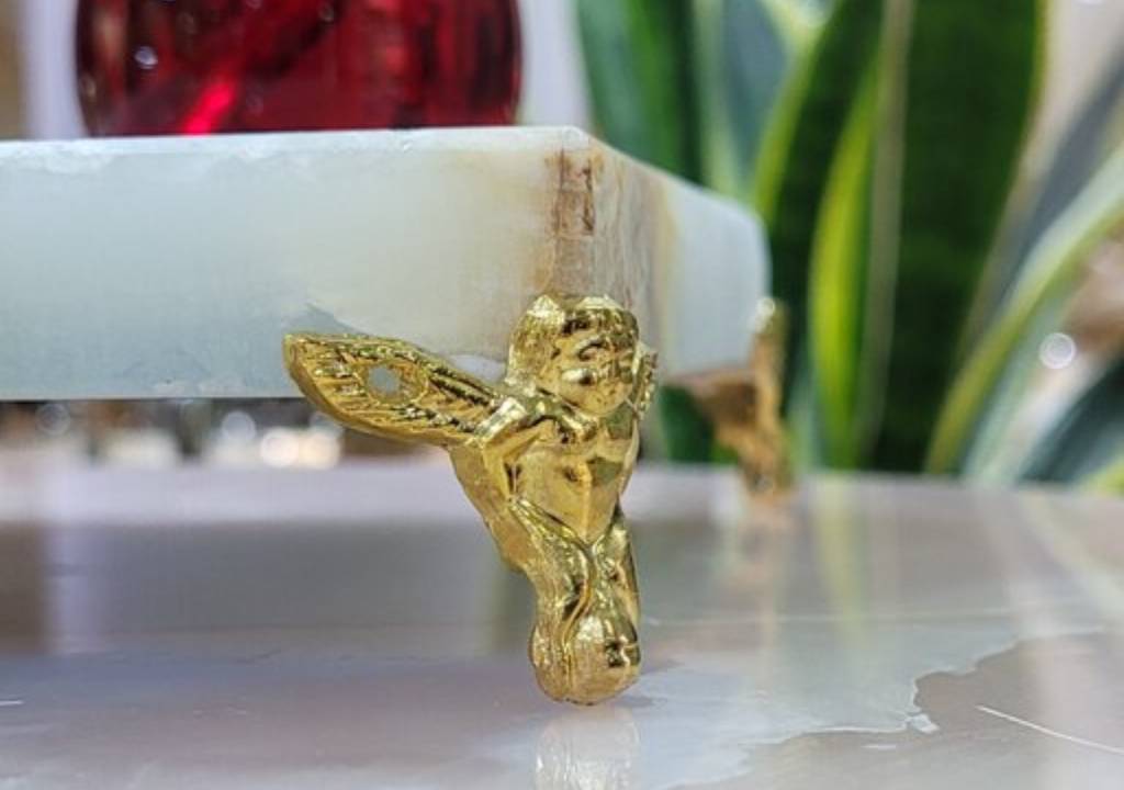 تولیدی پایه فلزی ظروف سنگی