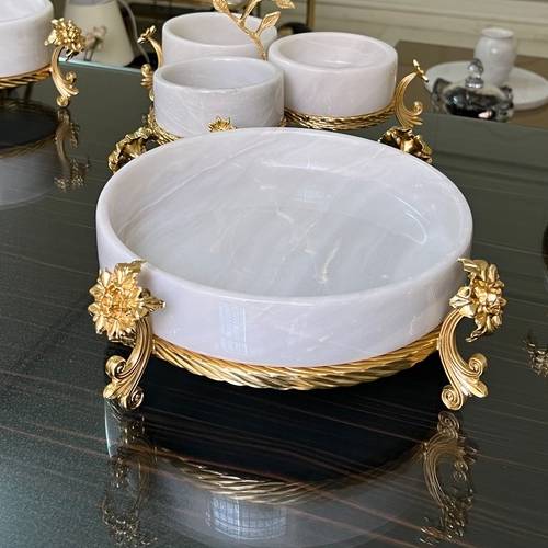 تولیدی پایه فلزی ظروف سنگی