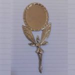 قاب آینه دستی فلزی بالرین