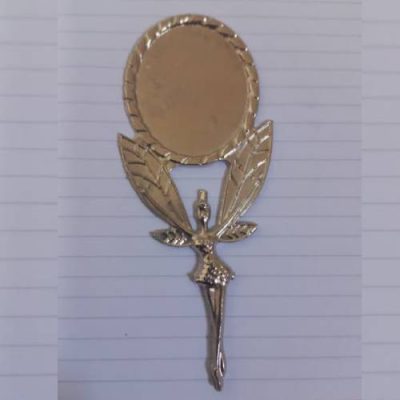 قاب آینه دستی فلزی بالرین