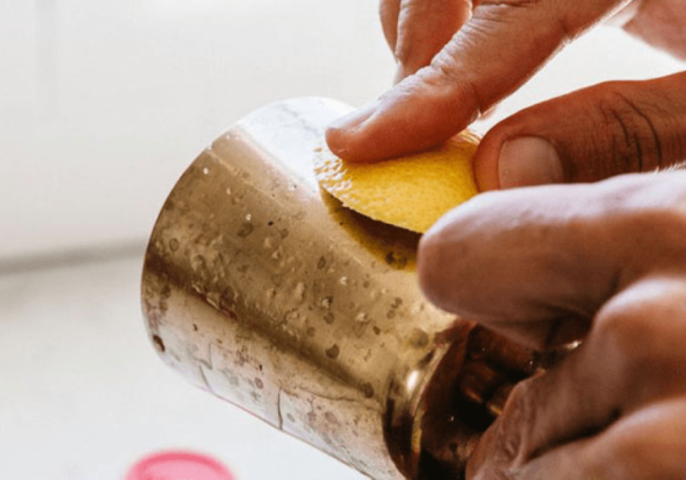 براق کردن پایه سینی فلزی