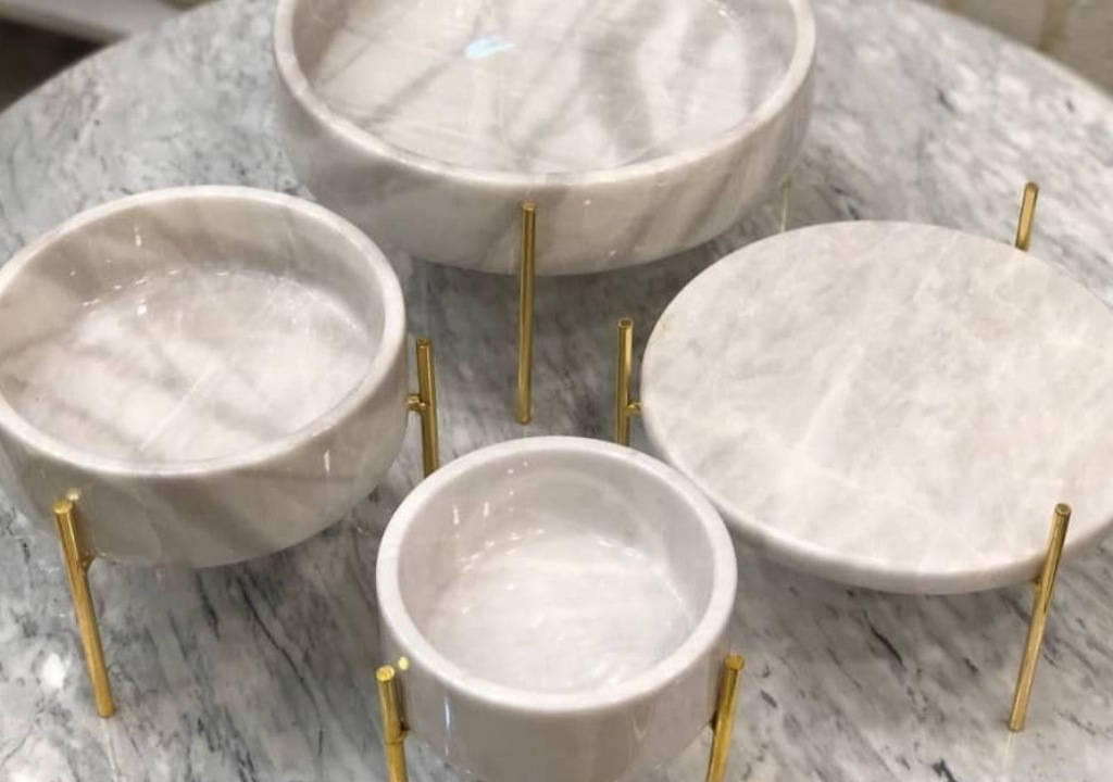 خرید پایه میخی برای ظروف سنگی