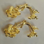 دسته سینی طرح گل