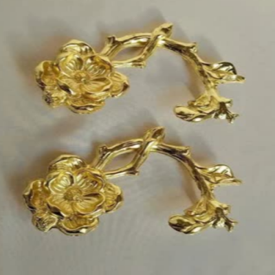 دسته سینی طرح گل