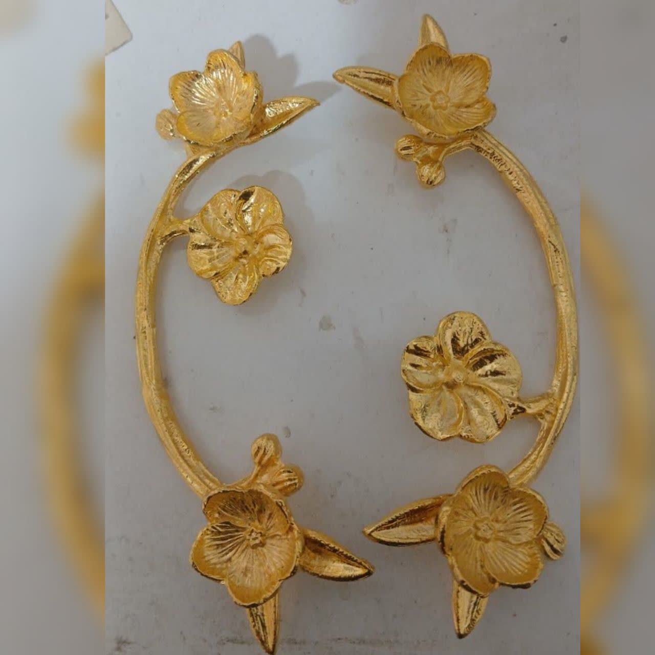 خرید دسته سینی طلایی